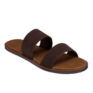 Sanuk Dark Brown Yoga Gora Gora Sandals
